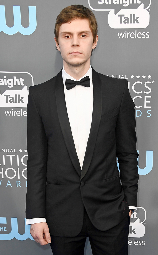 Evan Peters, 2018 Critics Choice Awards Evan Peters, 2018 Critics Choice Awards